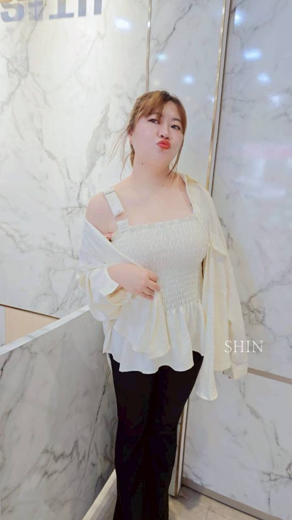 KOREA背心襯衫組(黑/奶茶/深灰/淺灰/杏) 