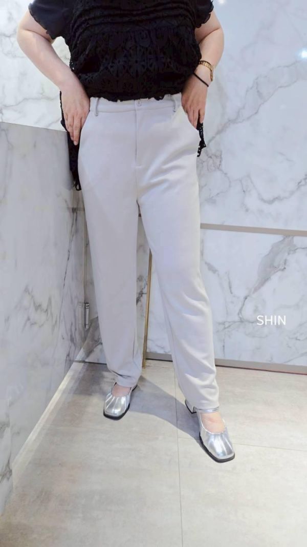 好看的小老爺西裝褲(黑/灰/杏) 