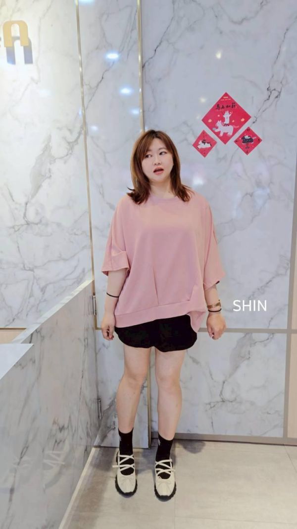 簡單設計款T(灰/粉/綠) 