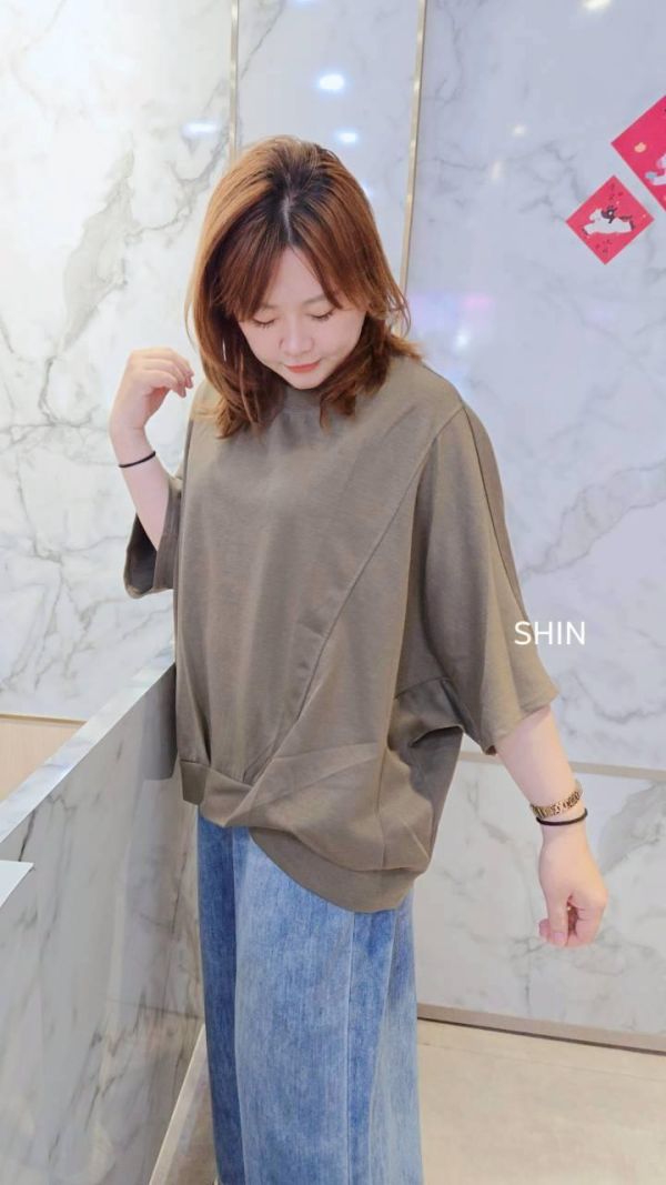 簡單設計款T(灰/粉/綠) 