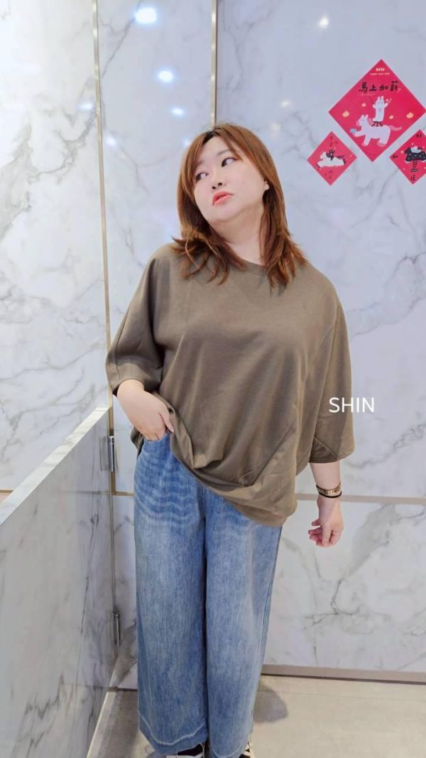 簡單設計款T(灰/粉/綠) 