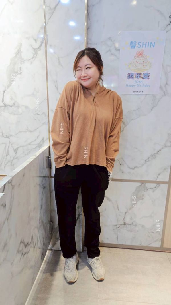 KOREA毛巾布連帽短T(黑/咖/白) 