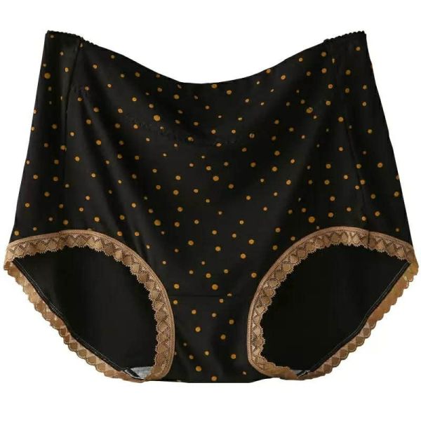 莫代爾滾邊點點內褲(黑/安格拉紅/翠綠/杏) 