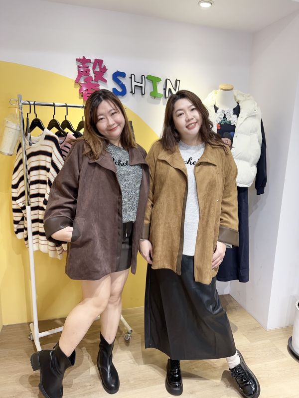 麂皮風衣外套(卡其/深咖/深灰) 