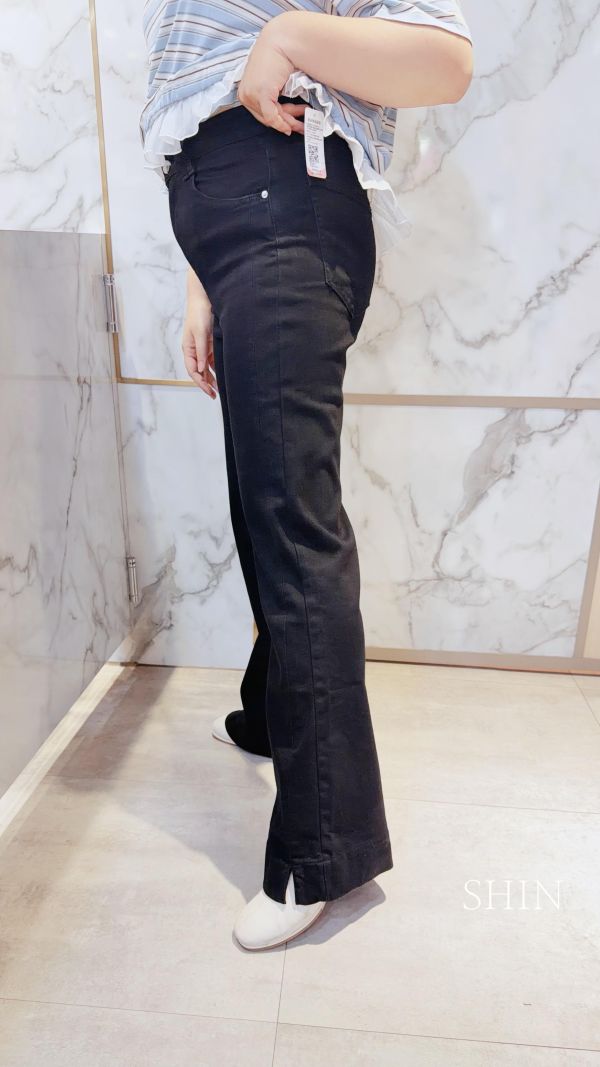 廣州高腰闊腿喇叭褲 