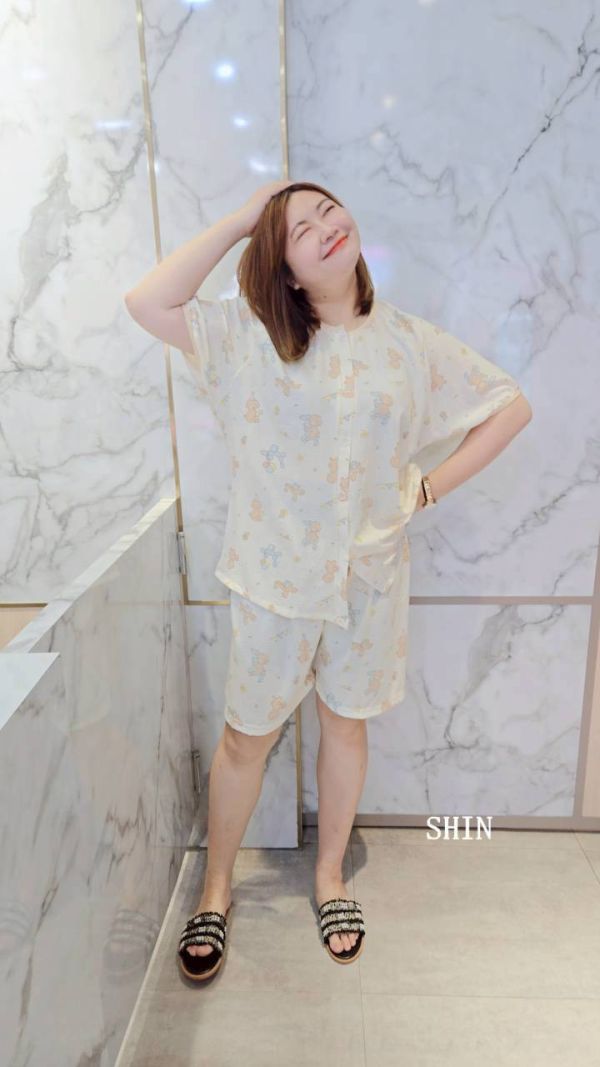 兩件套裝居家服睡衣 