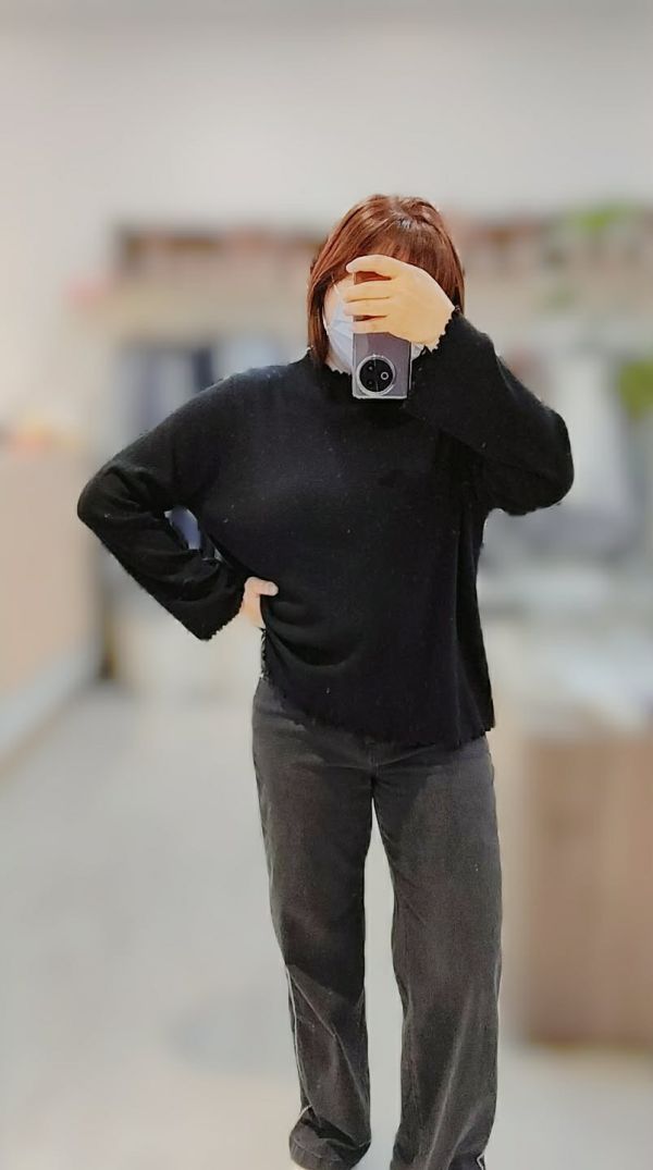 木耳邊針織內搭衣(咖/黑/灰/卡其/白) 