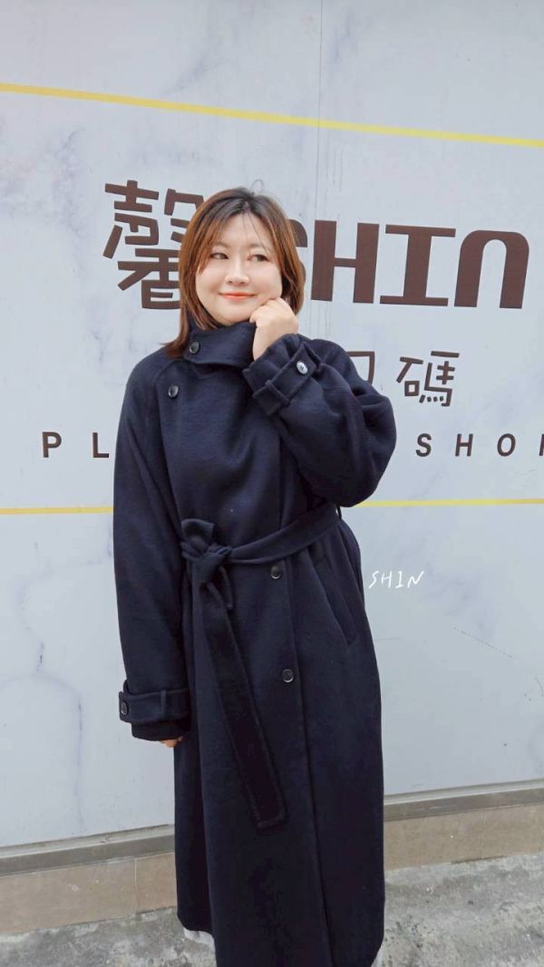 高級感雙面羊絨大衣 