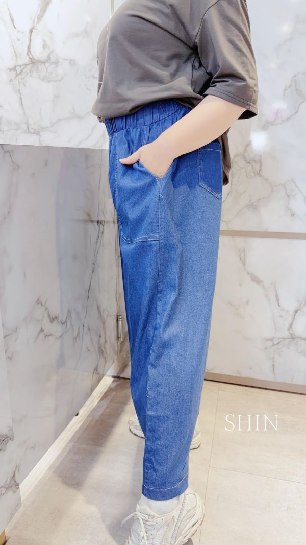 夏季要買日系薄牛仔寬褲 