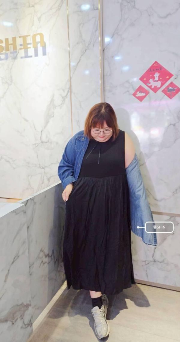 棉麻微光感背心洋(米白/黑) 