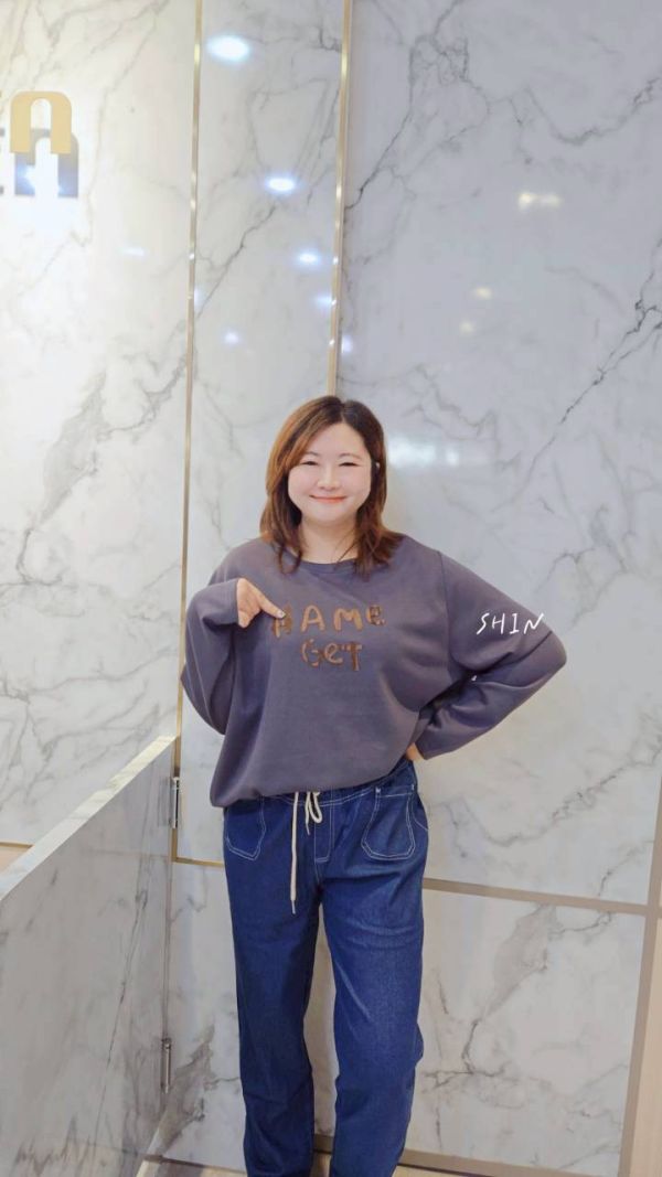 HAME曼巴棉T(杏/灰) 