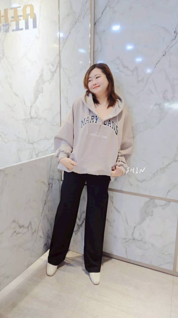 馬里蘭帽T(黑/奶灰/淺藍/奶油) 