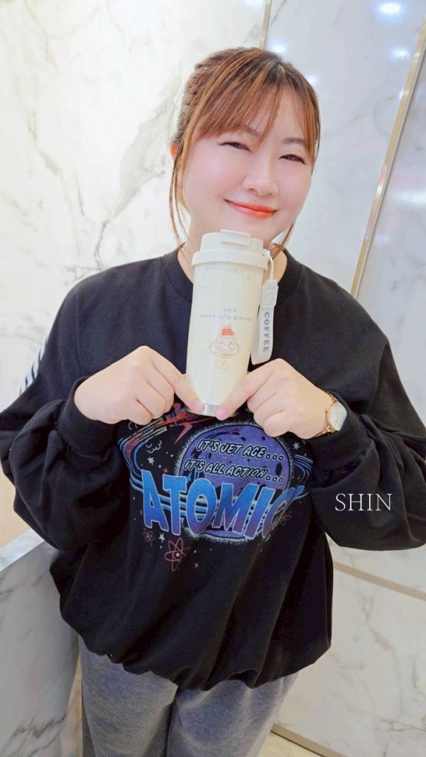 正韓Korea拼接行星上條紋上衣(粉/咖/黑) 