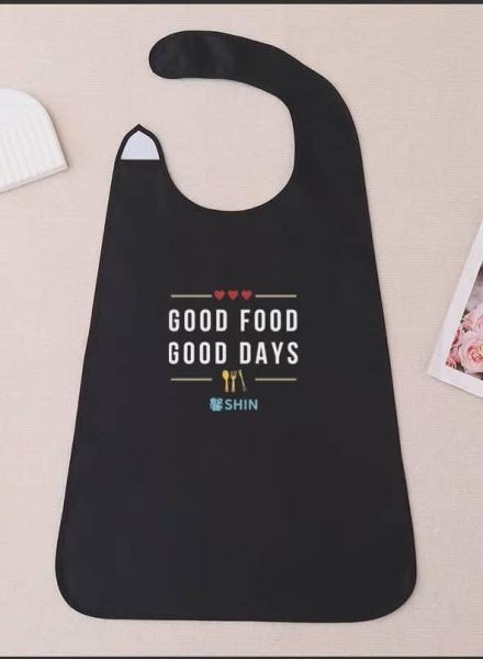 好好吃飯好好生活的自訂款防水圍兜 
