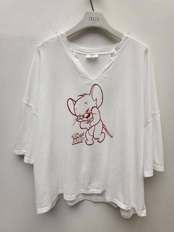 正韓Jerry 鼠T(白/奶茶/鐵灰） 