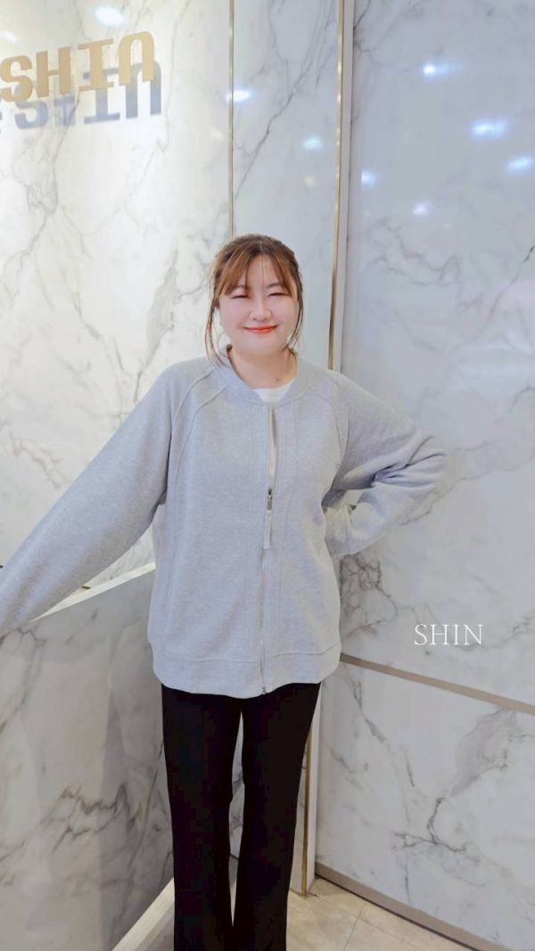 簡約色棒球外套(黑/灰/杏/酒紅) 