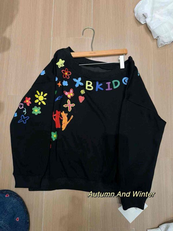 大領手繪圖T(灰白/黑) 