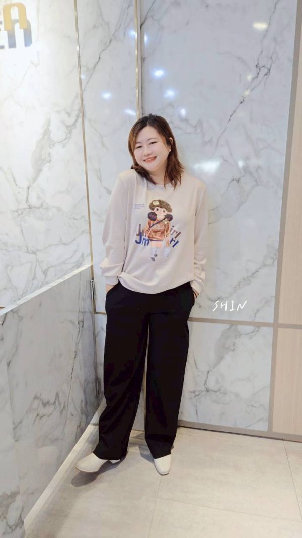 毛帽女孩太空棉T 