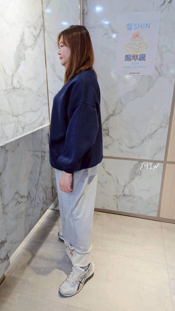 基本款大學T(橘/咖/花灰/白灰/淡粉/寶藍) 