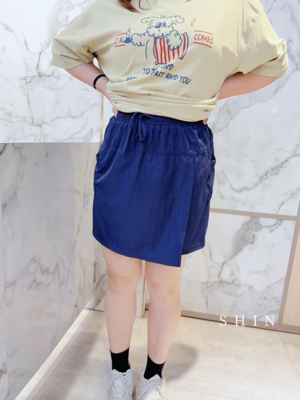 山本工裝裙褲(淺藍/灰/深藍) 