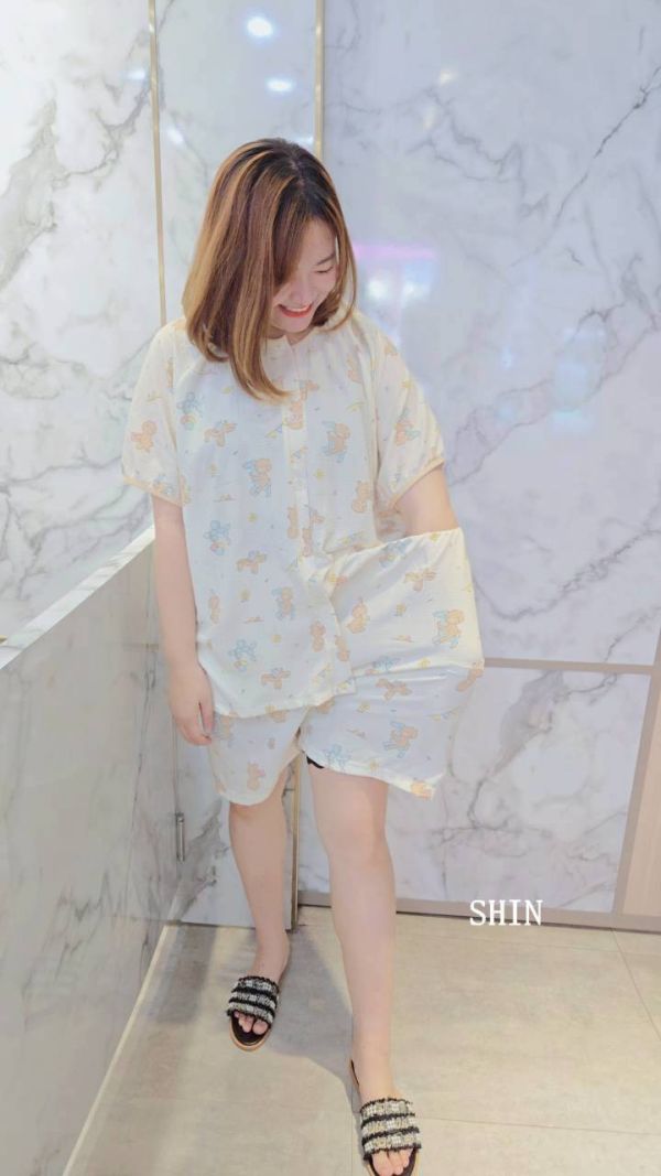 兩件套裝居家服睡衣 
