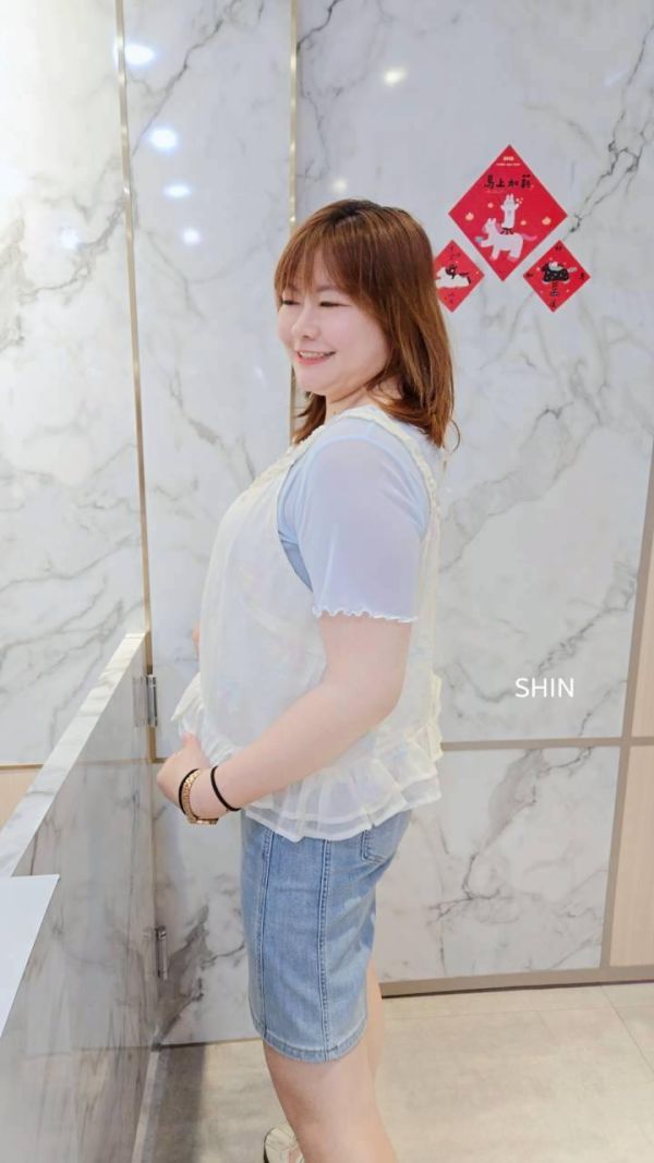 好美耶!亮亮彩花背心 