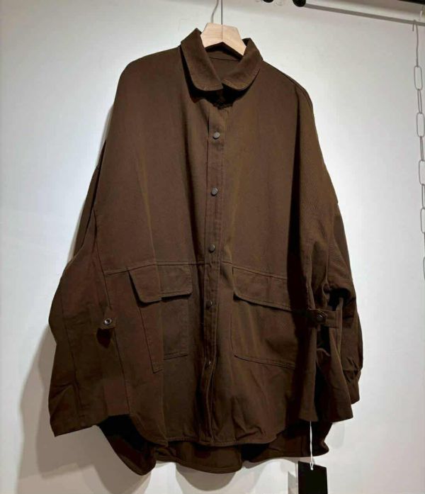 下雙口袋排釦襯衫(咖/杏/綠) 