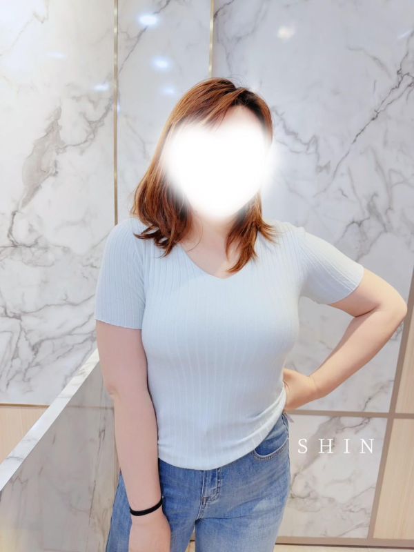 V領薄針織彈性上衣(深灰/白/果綠/黑色) 