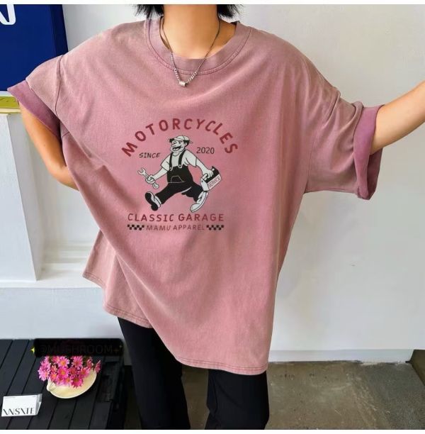 雪花工具人T(黑/粉紫/白/淺藍) 