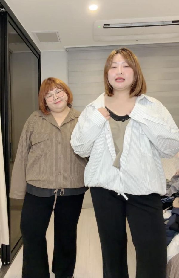 正韓軟棉麻下綁繩直紋襯衫(白/咖/黑） 