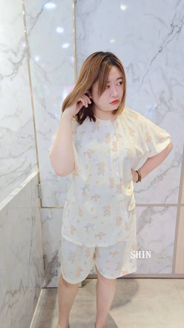 兩件套裝居家服睡衣 