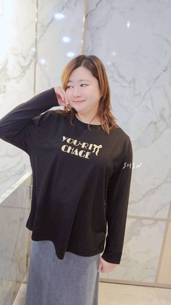 冰瓷棉英字必買T(紅/黑) 