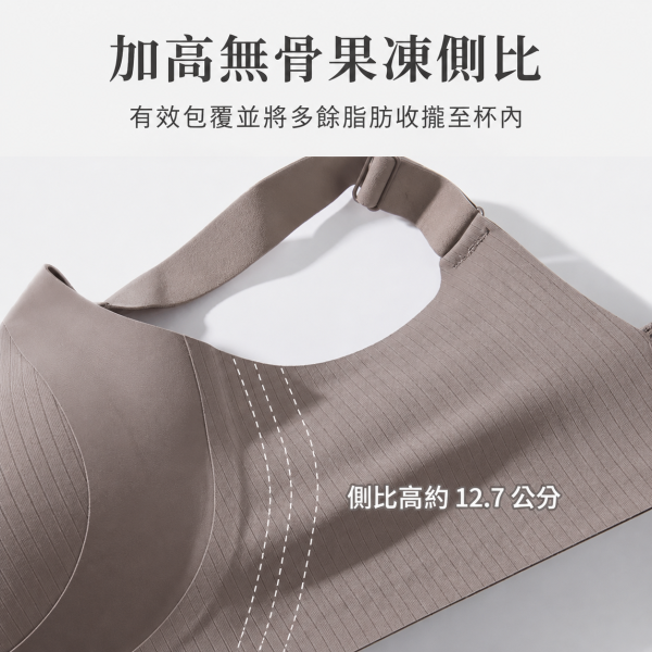 框線內衣(黑/粉橘/膚/灰) 