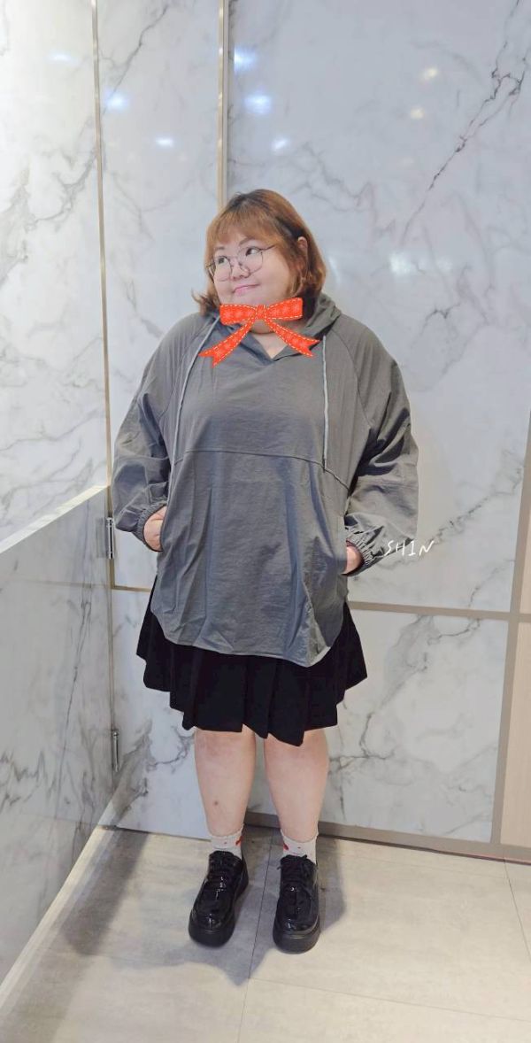 連帽風衣帥感上衣(綠/灰/黑) 