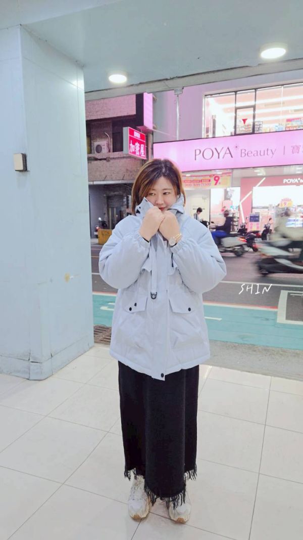 帥帥刷絨衝鋒外套(黑/深藍/水泥灰/淺藍) 