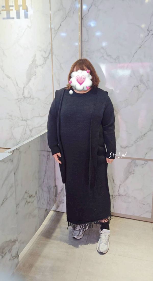 附帽批巾顯瘦流蘇針織洋(杏/粉紅/黑) 