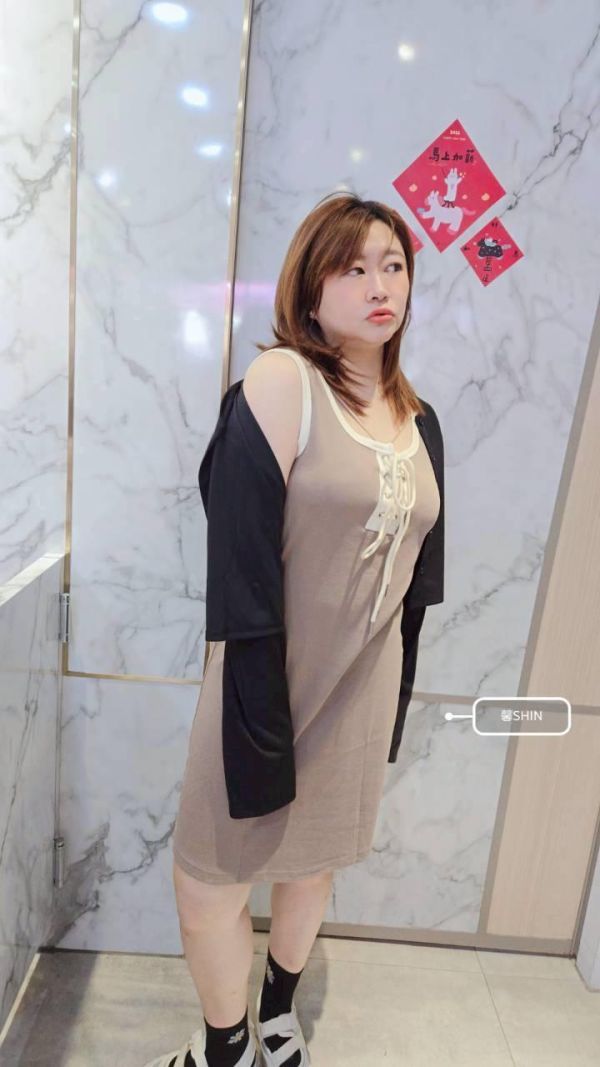 辣妹綁帶長版背心(奶茶/黑) 