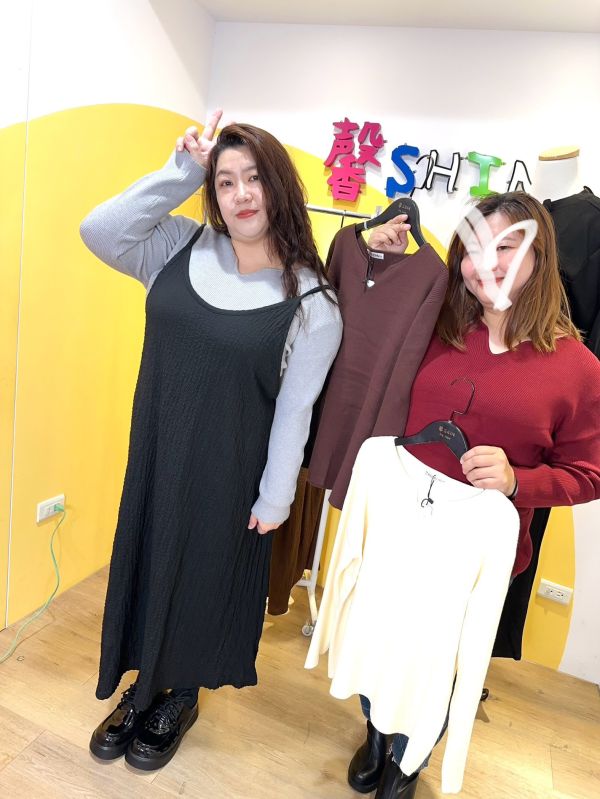 V領羅紋針織毛衣(黑/咖/杏/紅/淺灰) 