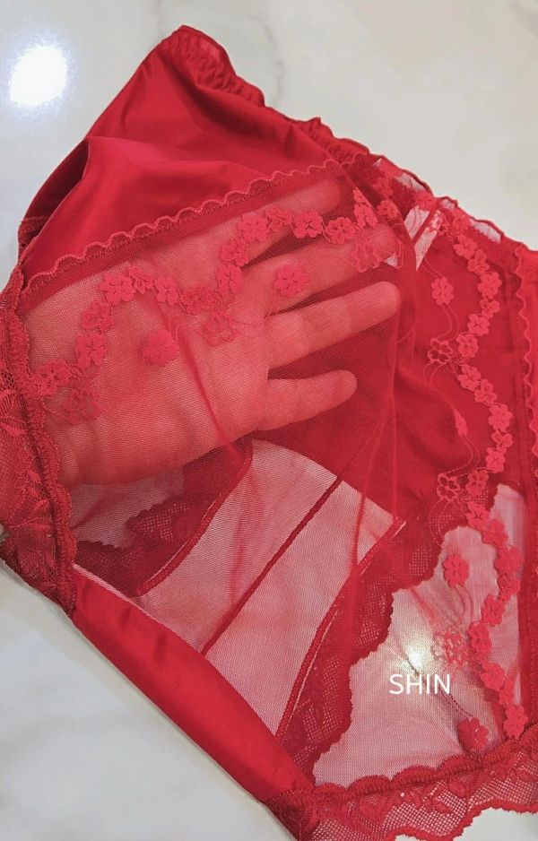 超柔柔蕾絲內褲(膚/紅/黑/灰/粉) 