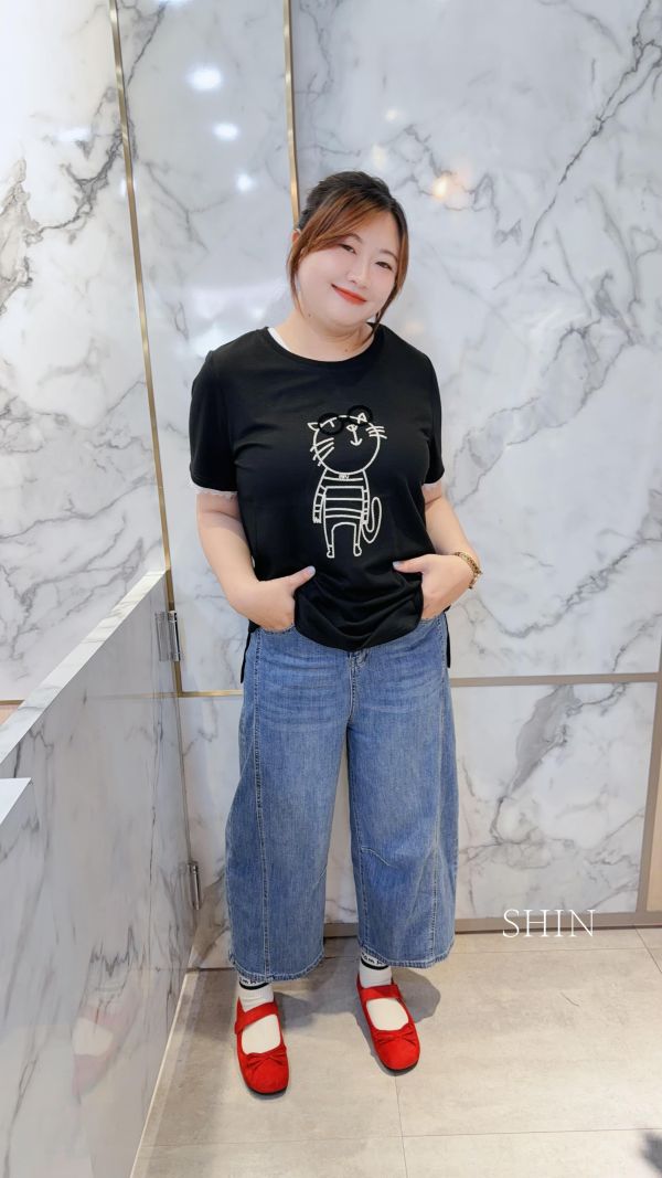 潮流小彎刀帥帥8分褲 