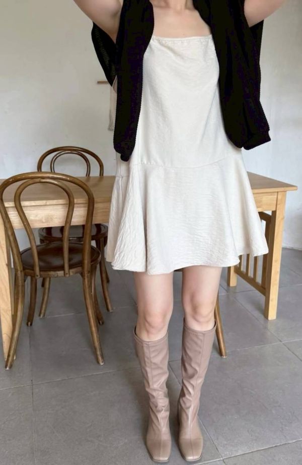 正韓KOREA蜜絨背心衣(卡其/鐵灰/咖/杏) 