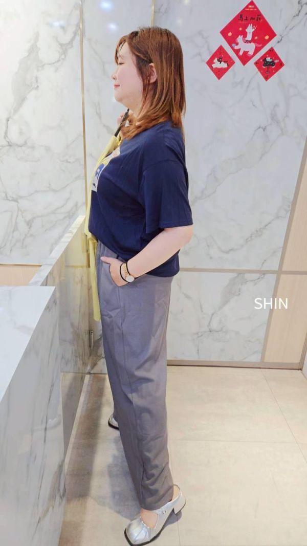 竹節棉復古單車印大T(黃/灰/白/藍) 