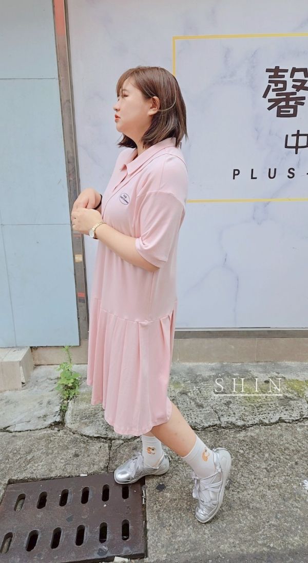 愛心包包POLO裙(黑/卡其/粉) 