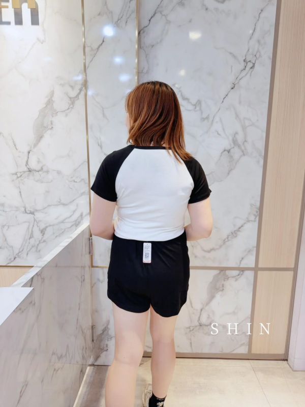 當阿妹妹Amour運動套裝(黑/酒紅) 