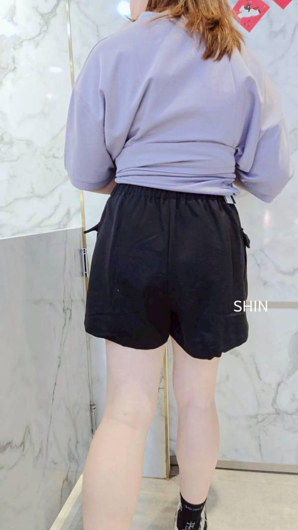 工裝口袋小短褲 