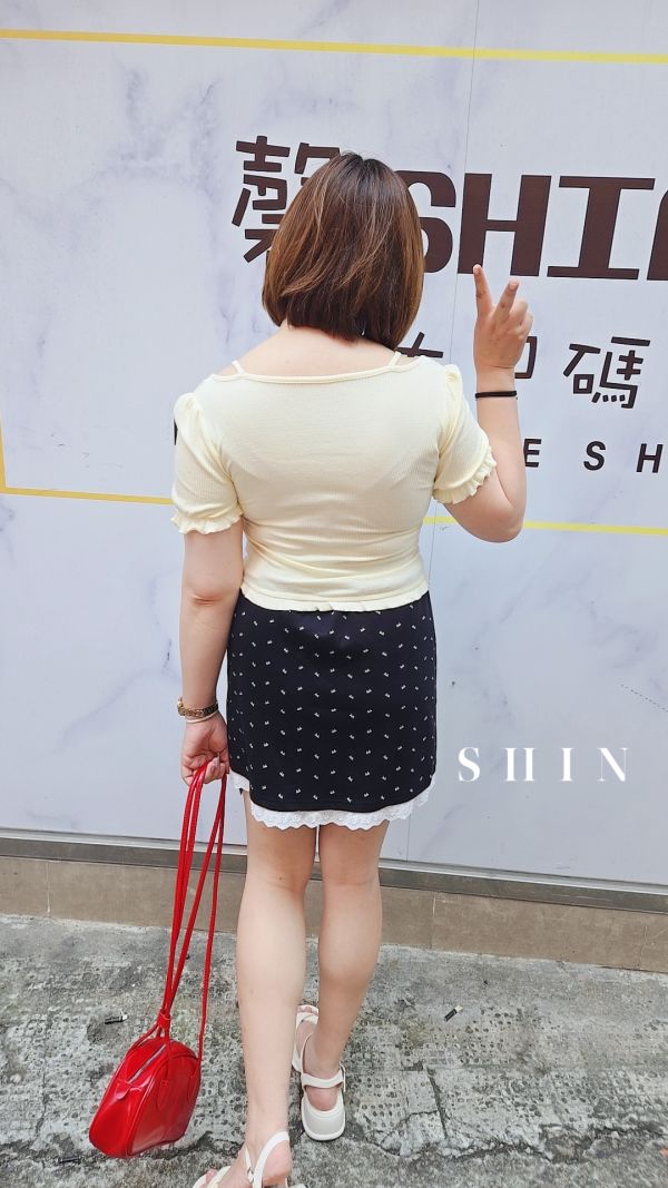 蝴蝶小花短裙 