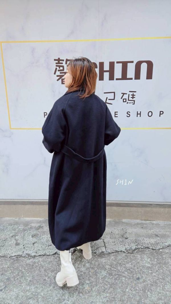 高級感雙面羊絨大衣 