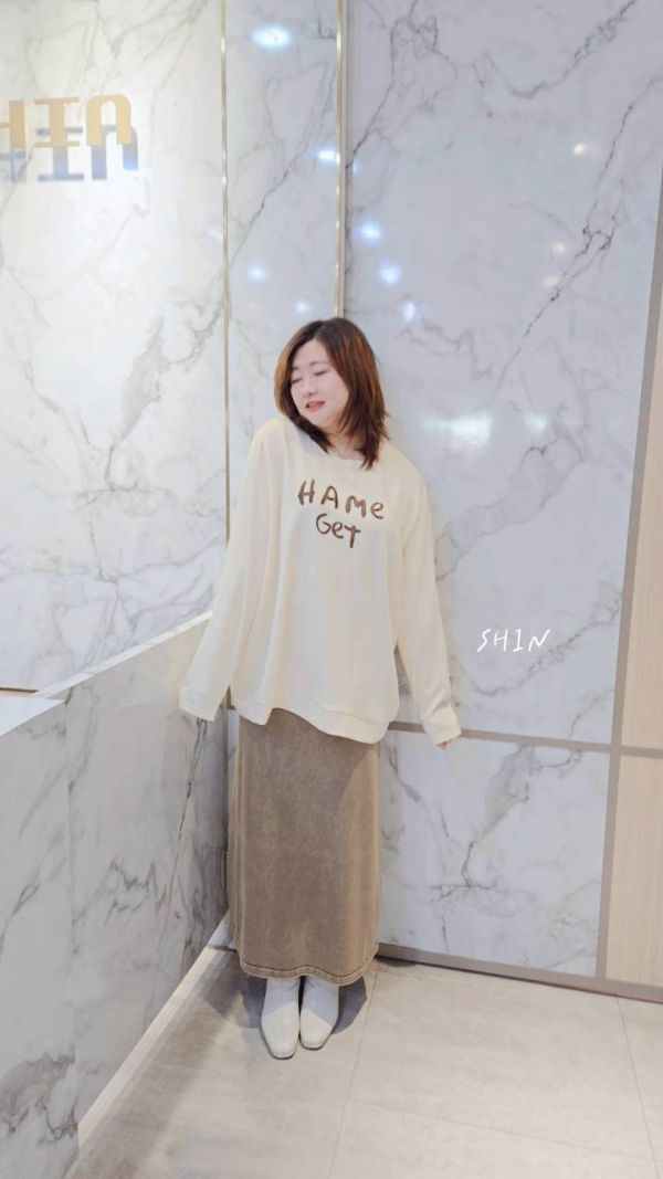 HAME曼巴棉T(杏/灰) 