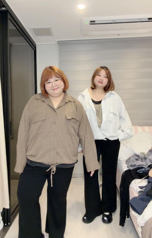 正韓軟棉麻下綁繩直紋襯衫(白/咖/黑） 