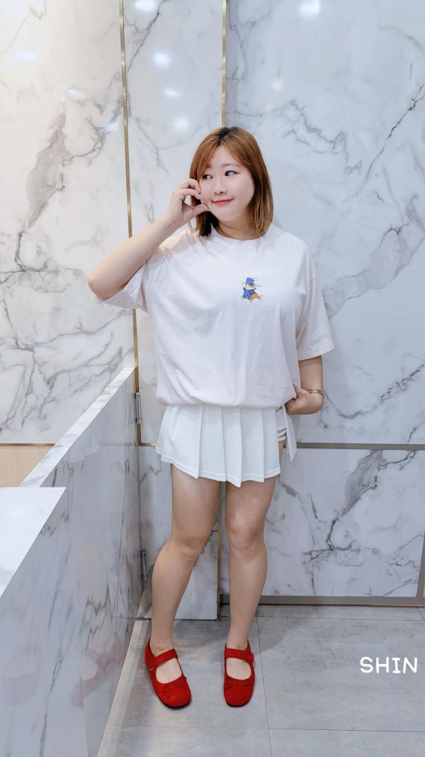帽子老鼠T(灰/黃/粉) 